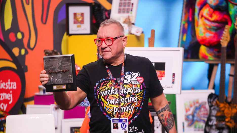 Prezes WOŚP Jerzy Owsiak