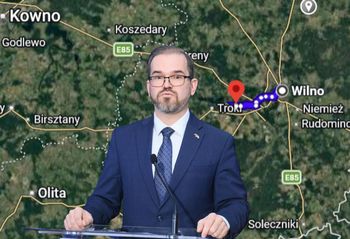 Dron przeleciał w pobliżu Wilna. NATO śledzi obiekt myśliwcami