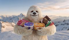 Yeti promuje lody w sklepach Kaufland