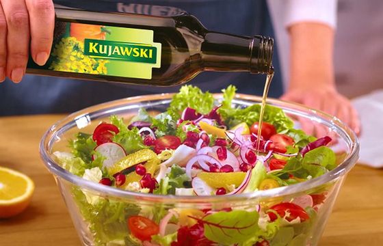 Olej Kujawski 3 ziarna z nową reklamą