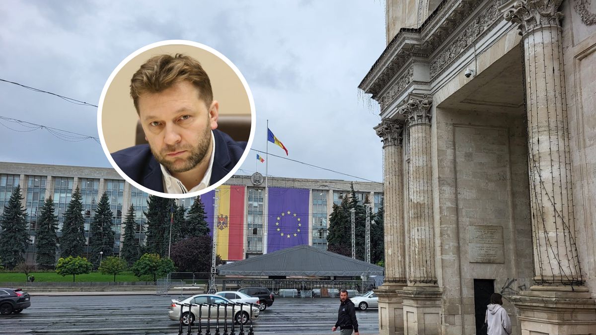 Jeden z budynków administracji Mołdawskiej w Kiszyniowie