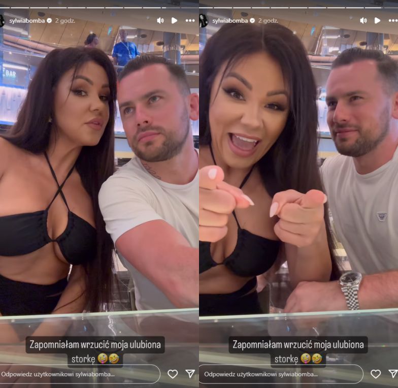 Sylwia Bomba i Grzegorz Collins
