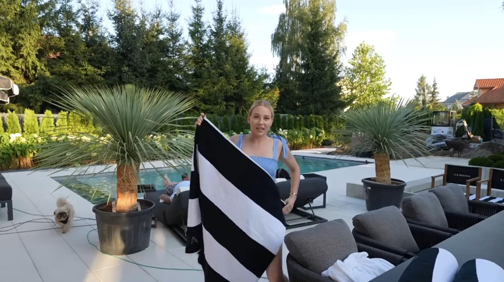 Andziaks pokazała ogród