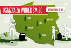Wrocław. Książka za worek śmieci. Kolejna edycja akcji już 19 września