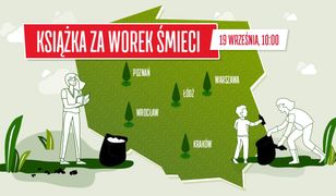 Wrocław. Książka za worek śmieci. Kolejna edycja akcji już 19 września