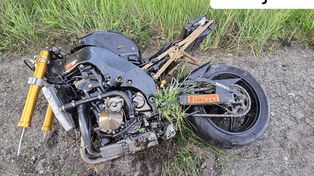 Wypadek śmiertelny motocyklisty w Bieruniu. Zginął po uderzeniu w drzewo