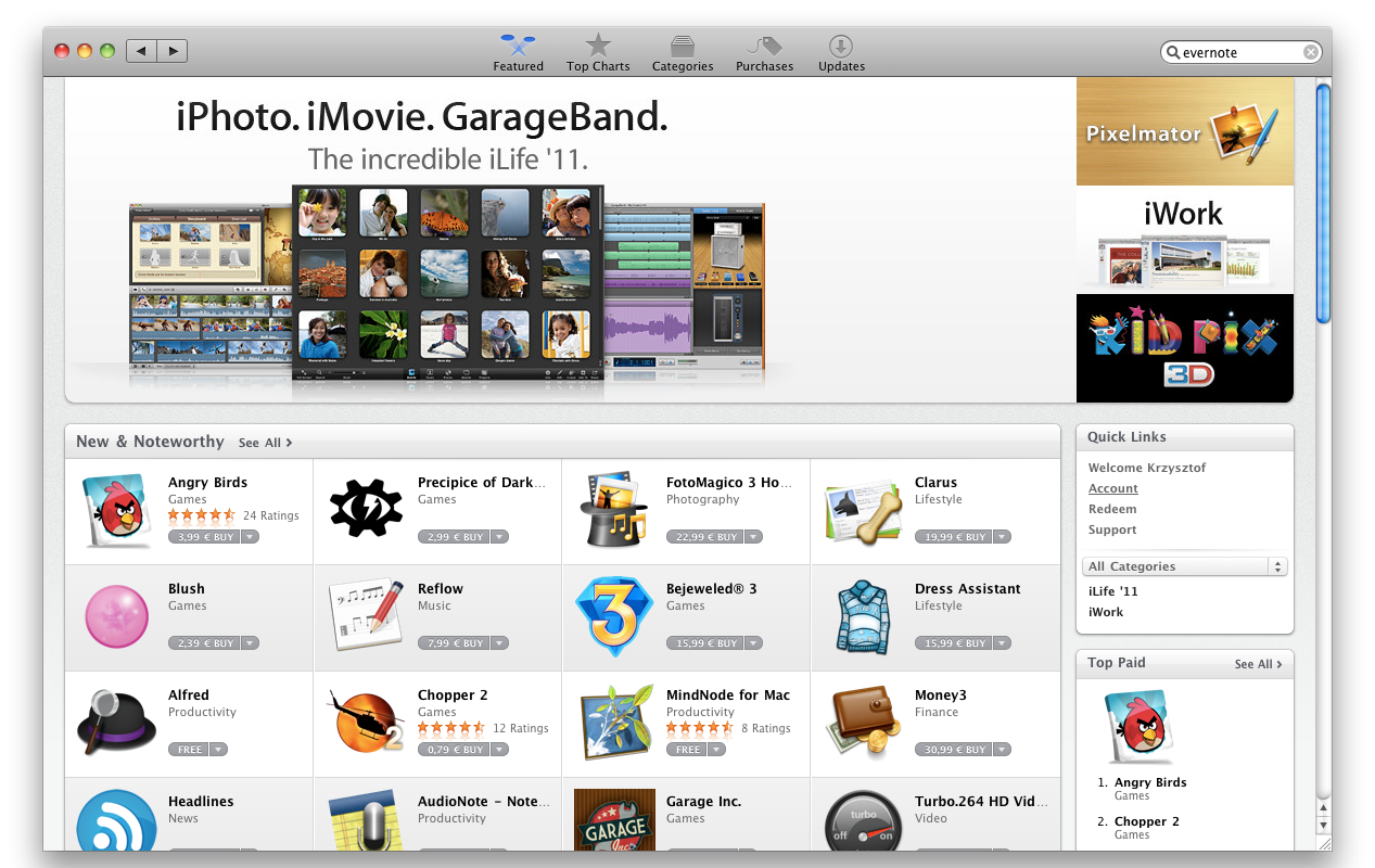Apple Mac App Store otwarty - pierwsze wrażenia 2