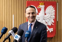 "Nie powinniście tu być". Sikorski zaapelował do Rosjan