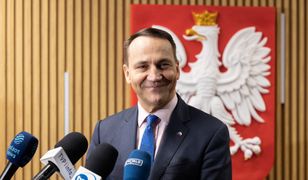 "Nie powinniście tu być". Sikorski zaapelował do Rosjan