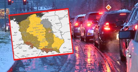 Paraliż w miastach i na lotnisku w Polsce. "Zostań w domu!"