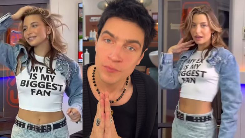 Julia Wieniawa prezentuje wymowny napis na koszulce