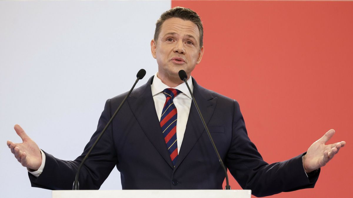 Og�lnopolska konferencja Rafa?a Trzaskowskiego
01.04.2025 Warszawa Ogolnopolska konferencja prasowa kandydata na prezydenta RP Rafala Trzaskowskiego Fot. Andrzej Iwanczuk/REPORTER
N/z: Rafal Trzaskowski
Andrzej Iwanczuk/REPORTER