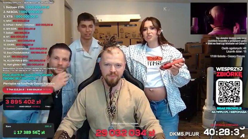 Wersow ogoliła głowę Sylwestrowi Wardędze