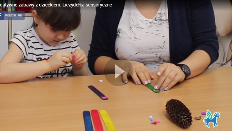 Zobacz jak zrobić liczydełko sensoryczne