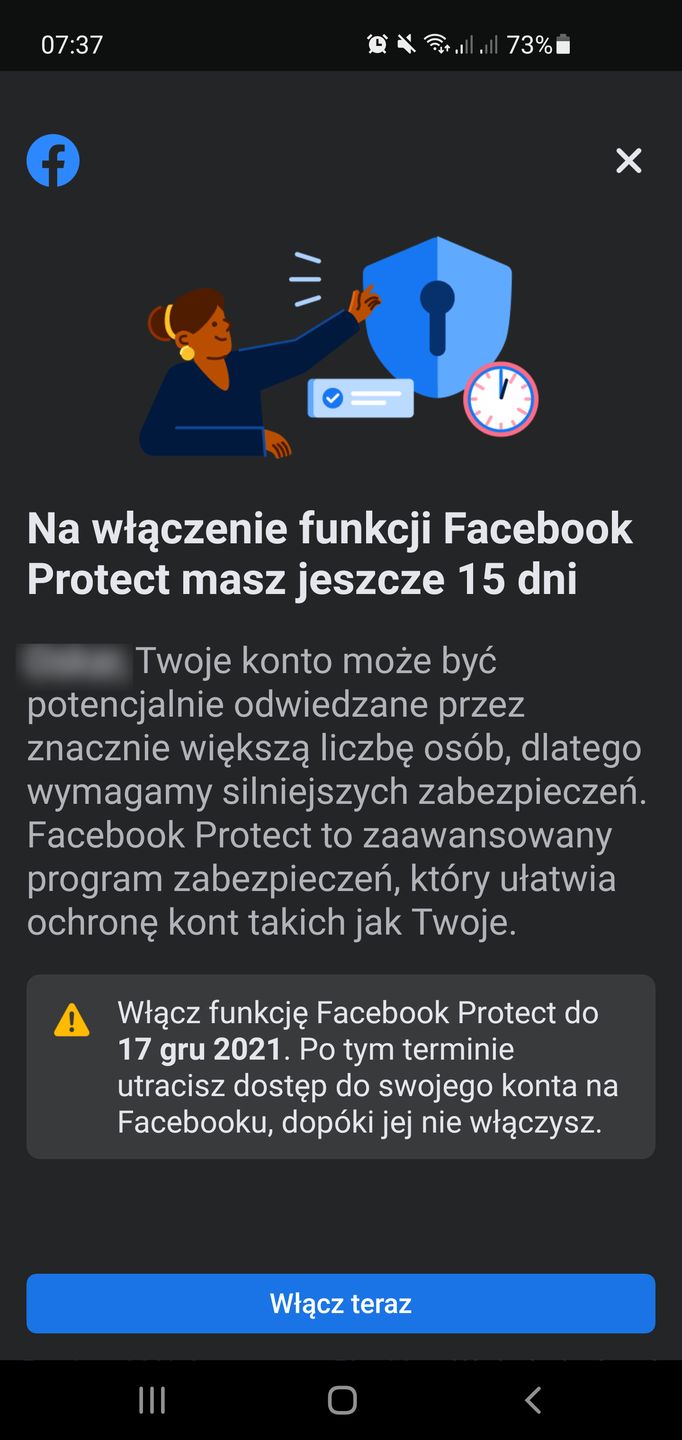 Facebook Protect