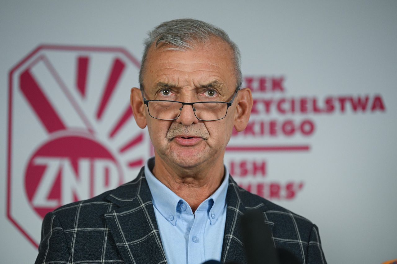 "To nie jest zachęta". Broniarz mówi o zarobkach nauczycieli