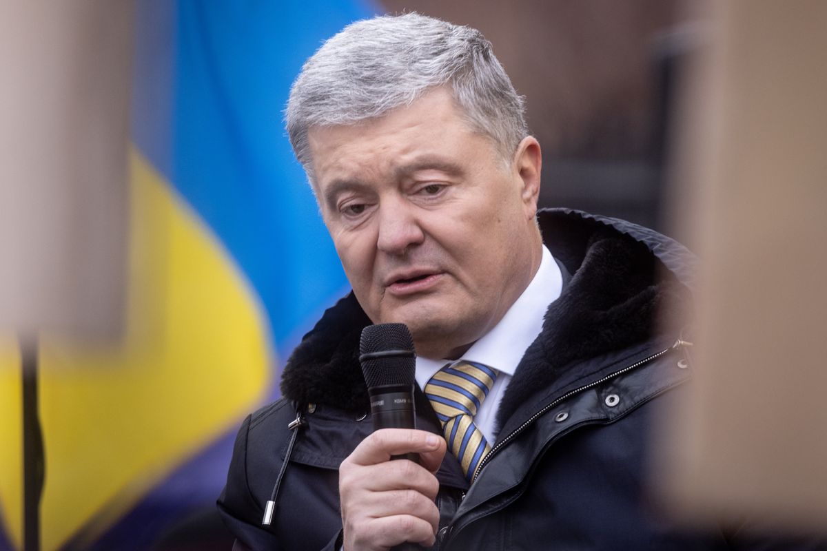 Były prezydent Ukrainy Petro Poroszenko