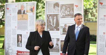 "Kotwice autokracji". Wiceminister sprawiedliwości o Dudzie i Trybunale