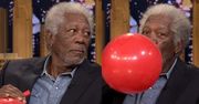 Morgan Freeman mówi na helu!