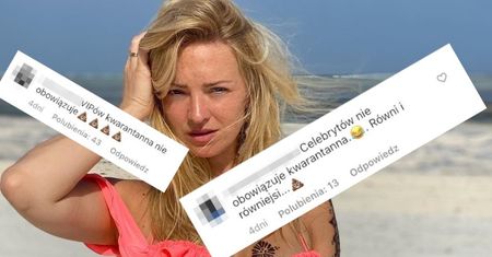 Barbara Kurdej-Szatan NIE ODBYŁA kwarantanny po powrocie z Zanzibaru?! Fani zaniepokojeni: "VIP-ów NIE OBOWIĄZUJE"