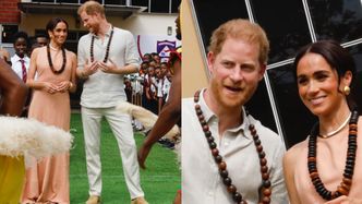 Książę Harry z żoną zostali przyjęci w Nigerii po KRÓLEWSKU. Koszt stylizacji Meghan Markle też królewski (ZDJĘCIA)