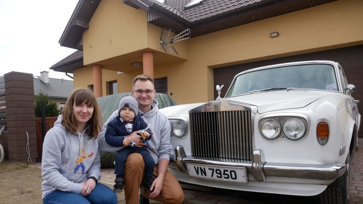 Anonimowy darczyńca podarował 2-latkowi zabytkowego rolls-royce'a, a to wszystko w szczytnym celu