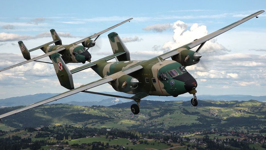 Na zdjęciu: M28 B Bryza. fot.: PZL Mielec / B. Bera