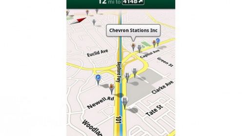 Google Maps Navigation dla Androida 1.6 1