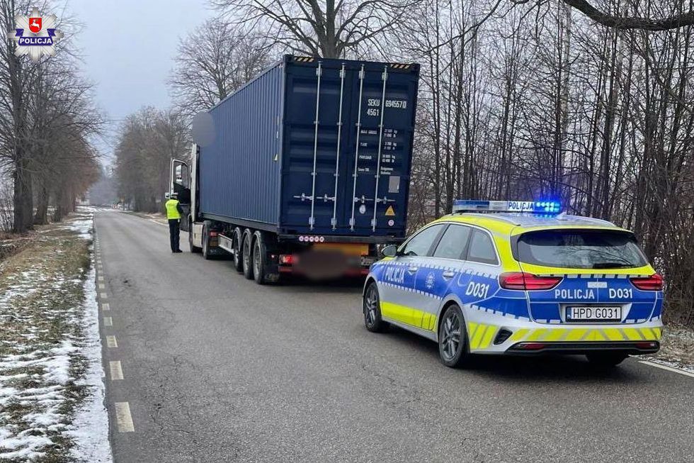 Akcja "Truck & Bus" na lubelskich drogach. Ponad 850 mandatów