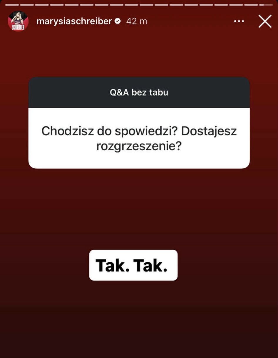Marianna Schreiber odpowiada na pytania internautów