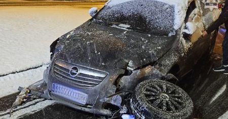 Ostrzeżenie dla kierowców. Marznące opady i lód na drogach