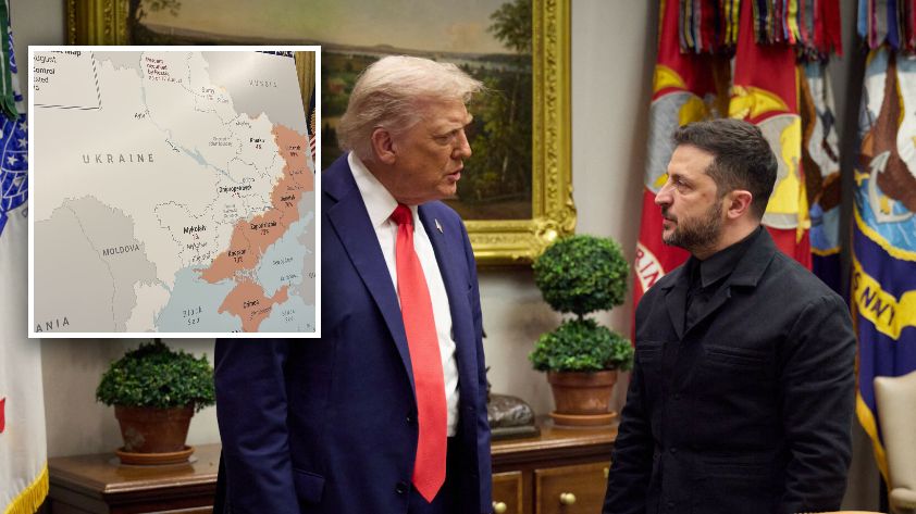 Spotkanie Donalda Trumpa i Wołodymyra Zełenskiego