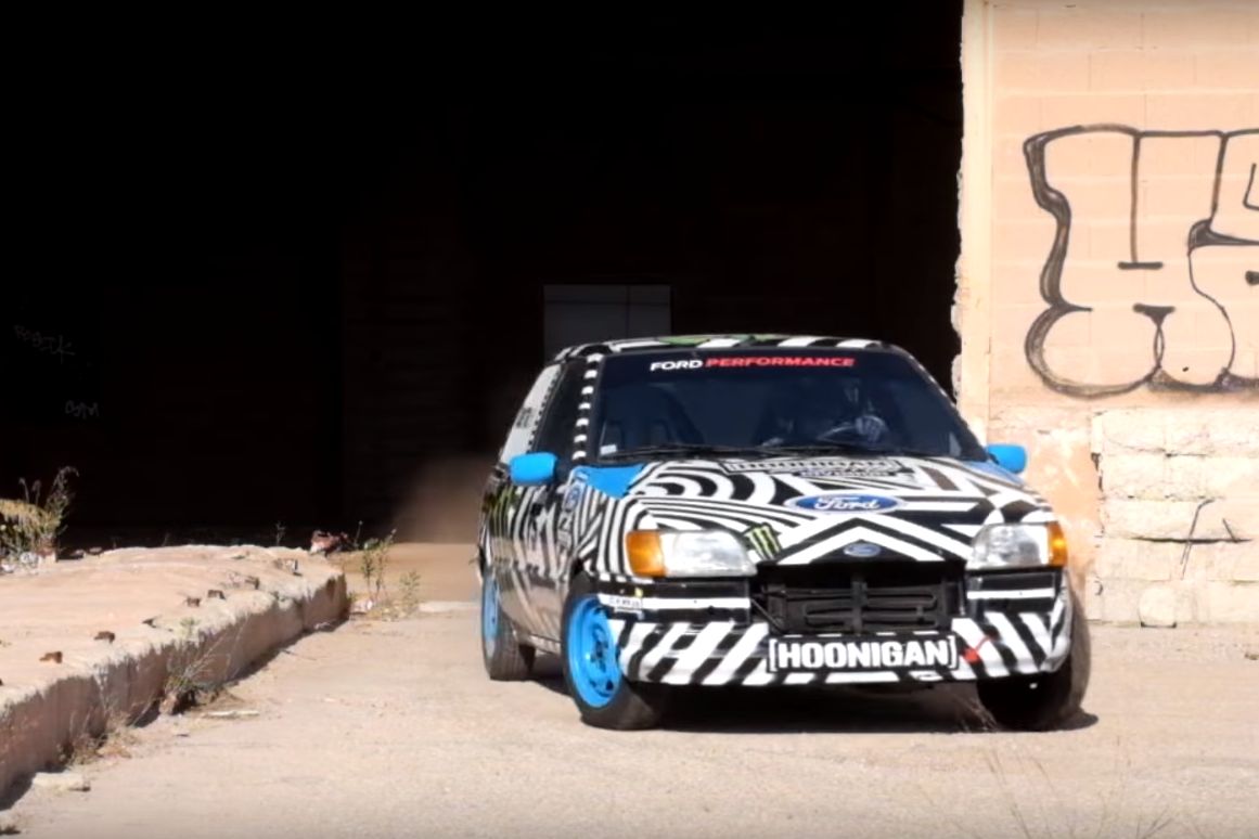Nawet ujęcia przypominają te z filmów Hoonigan.