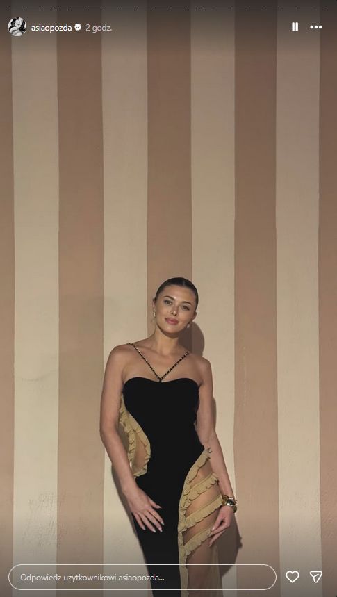 Joanna Opozda imprezuje w Dubaju