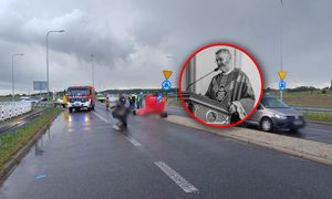 Tragiczny wypadek motocyklisty. Nie żyje ks. Wojciech Drab
