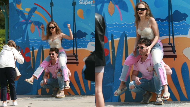 Wiktoria Gąsiewska i Jasper Sołtysiewicz w Sopocie