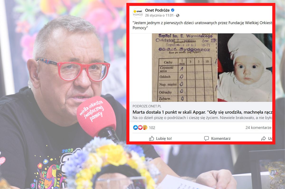 Dziennikarka Onetu Marta Abramczyk ujawnia, że żyje dzięki WOŚP.