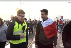 Patryk Jaki na Marszu Niepodległości. Mówił o kryzysie na granicy