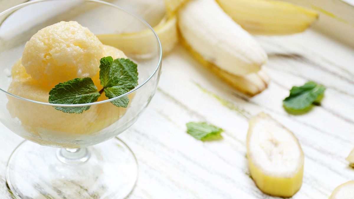 Sorbet bananowy