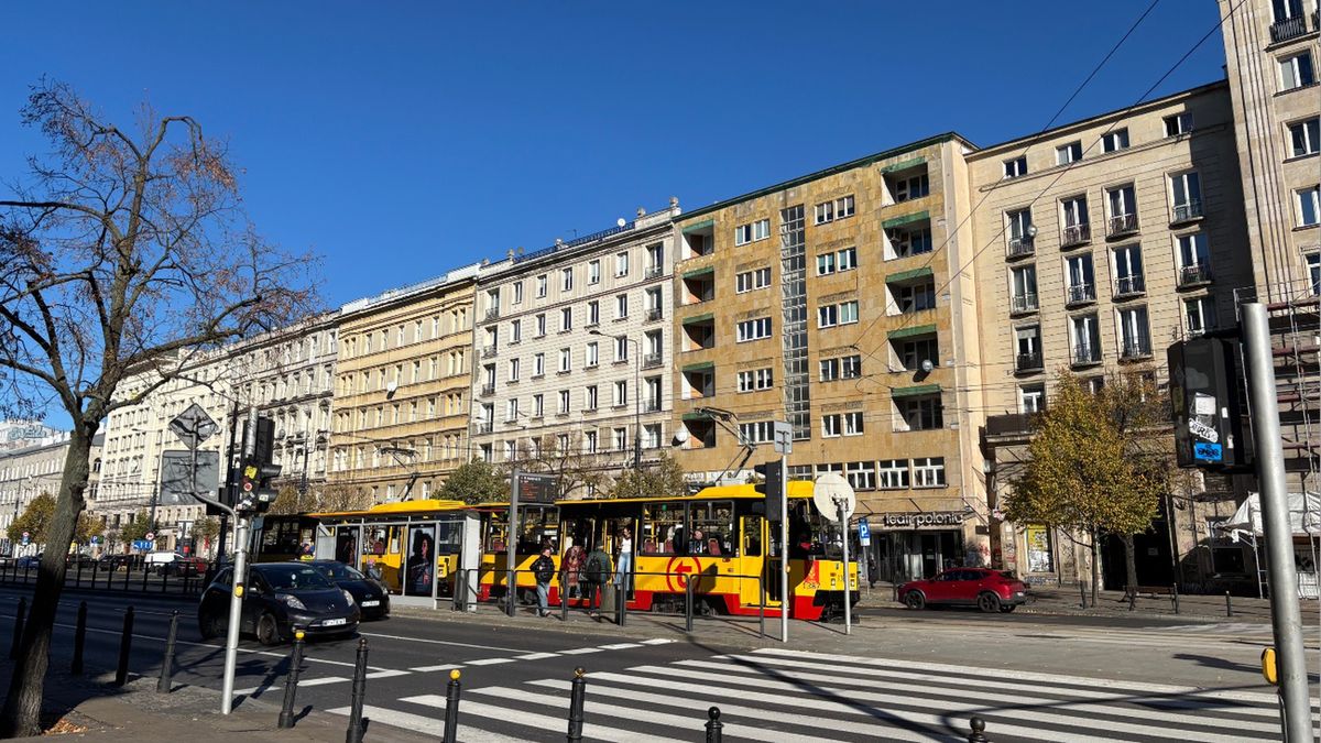 Blok przy ul. Marszałkowskiej. To tu doszło do nocnego incydentu