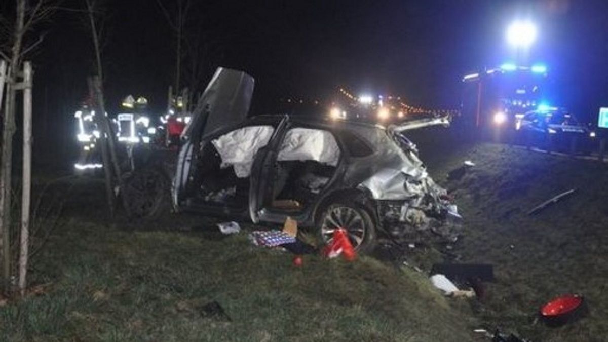 Bentley został doszczętnie zniszczony