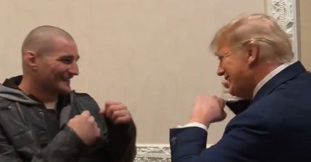 Donald Trump w bojowej pozie. Nie miałby z nim szans