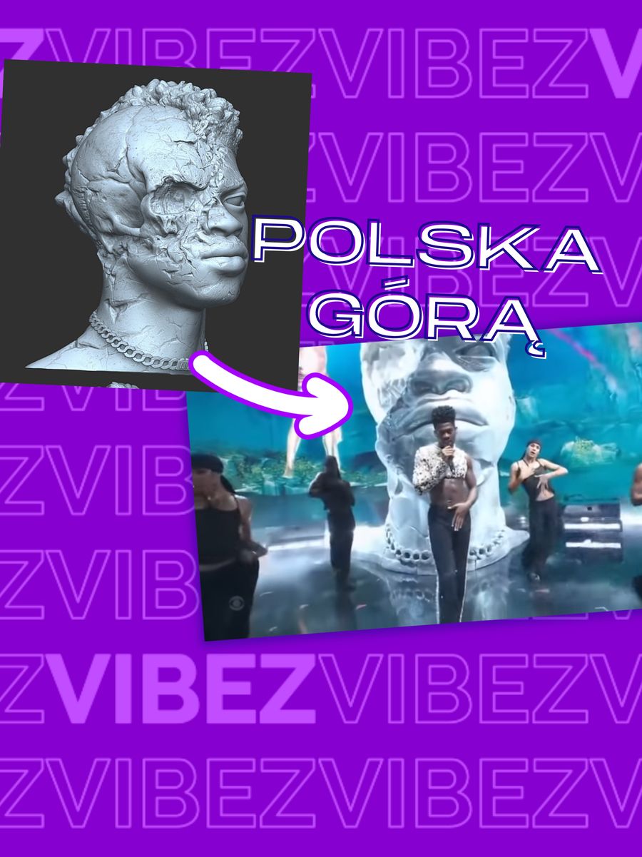 "POLSKA GÓRĄ" - Polak stworzył wizualizacje dla Lil Nas X’a :O
