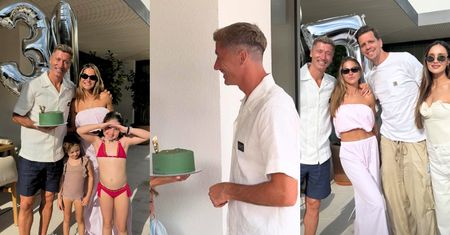 Robert Lewandowski świętuje 37. urodziny w towarzystwie żony, córek oraz Mariny i Wojtka Szczęsnych