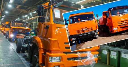 Nie tylko łady cofnęły się w czasie. Tak wygląda "nowy" Kamaz