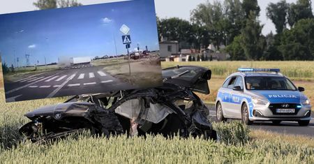 Elżbietów. Tragedia, nie żyje troje dzieci. Jest nagranie wypadku