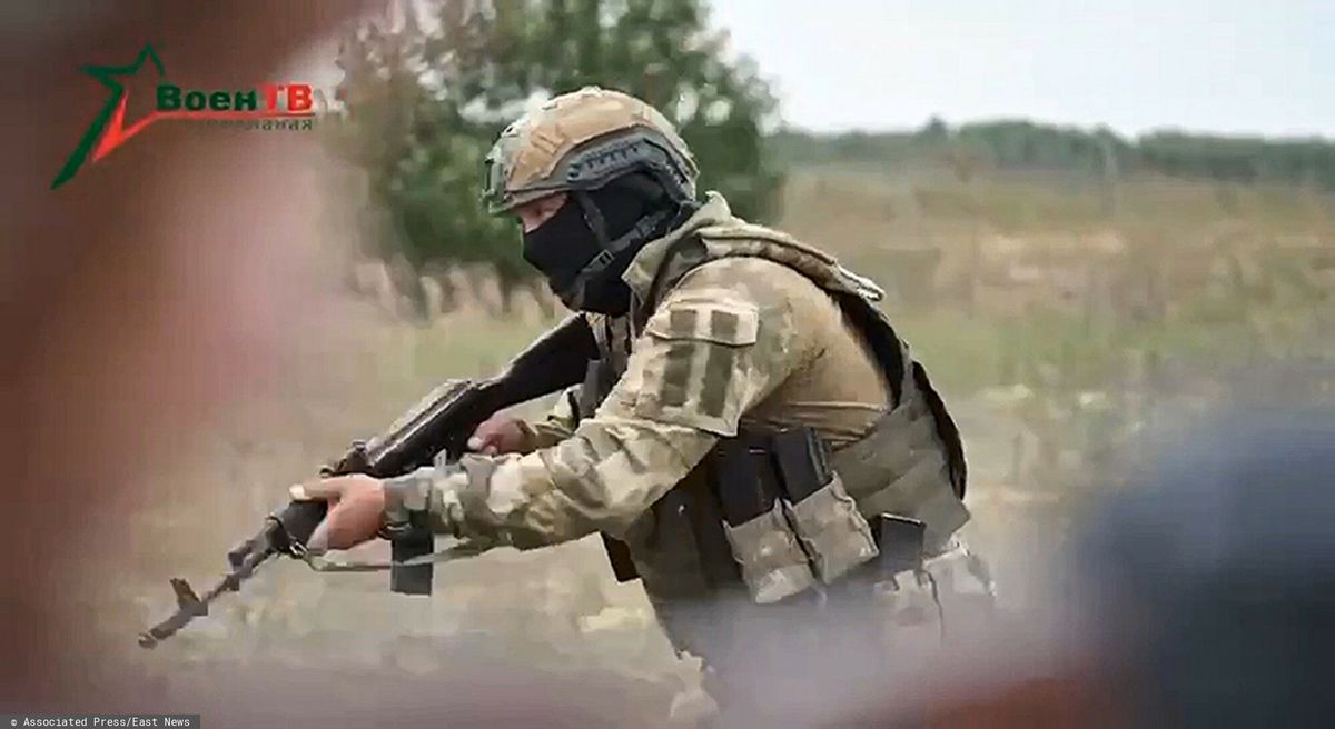 Nagranie ze szkolenia, jakie przechodzą białoruscy żołnierze pod okiem wagnerowców