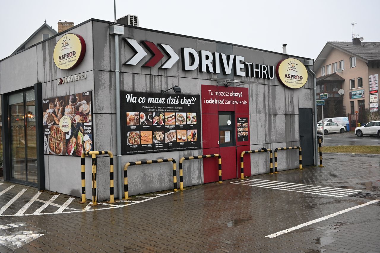 Szczecińska piekarnia drive-thru