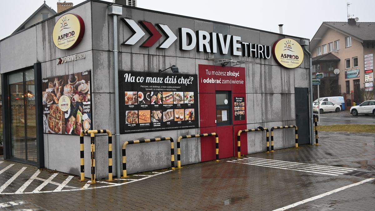 Szczecińska piekarnia drive-thru