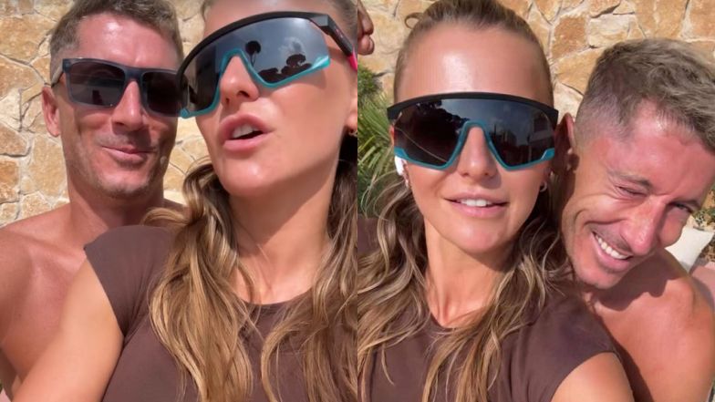 Anna i Robert Lewandowscy wygłupiają się na Instagramie